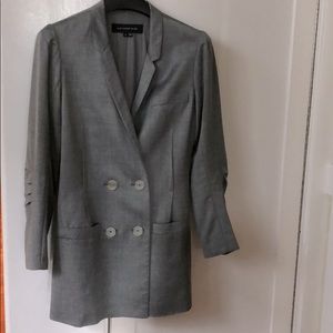 Alexander Wang grey blazer size 0